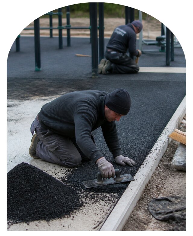 Строительство спортивной площадки под ключ в Минусинске